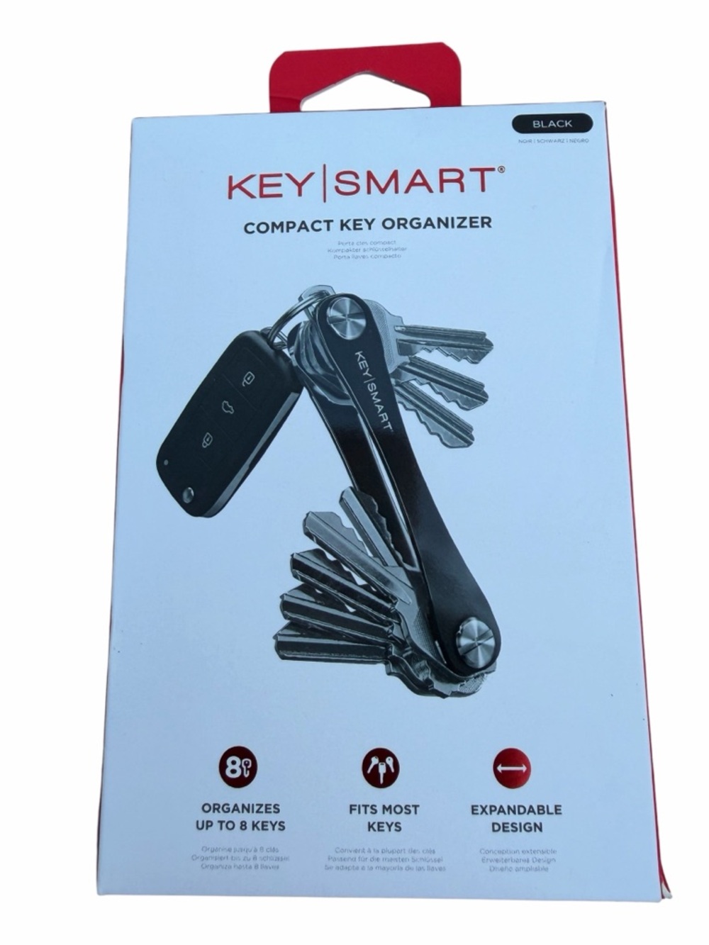 Key Smart Compact Key Organizer Organizes up to 8 Keys Fits Most Keys